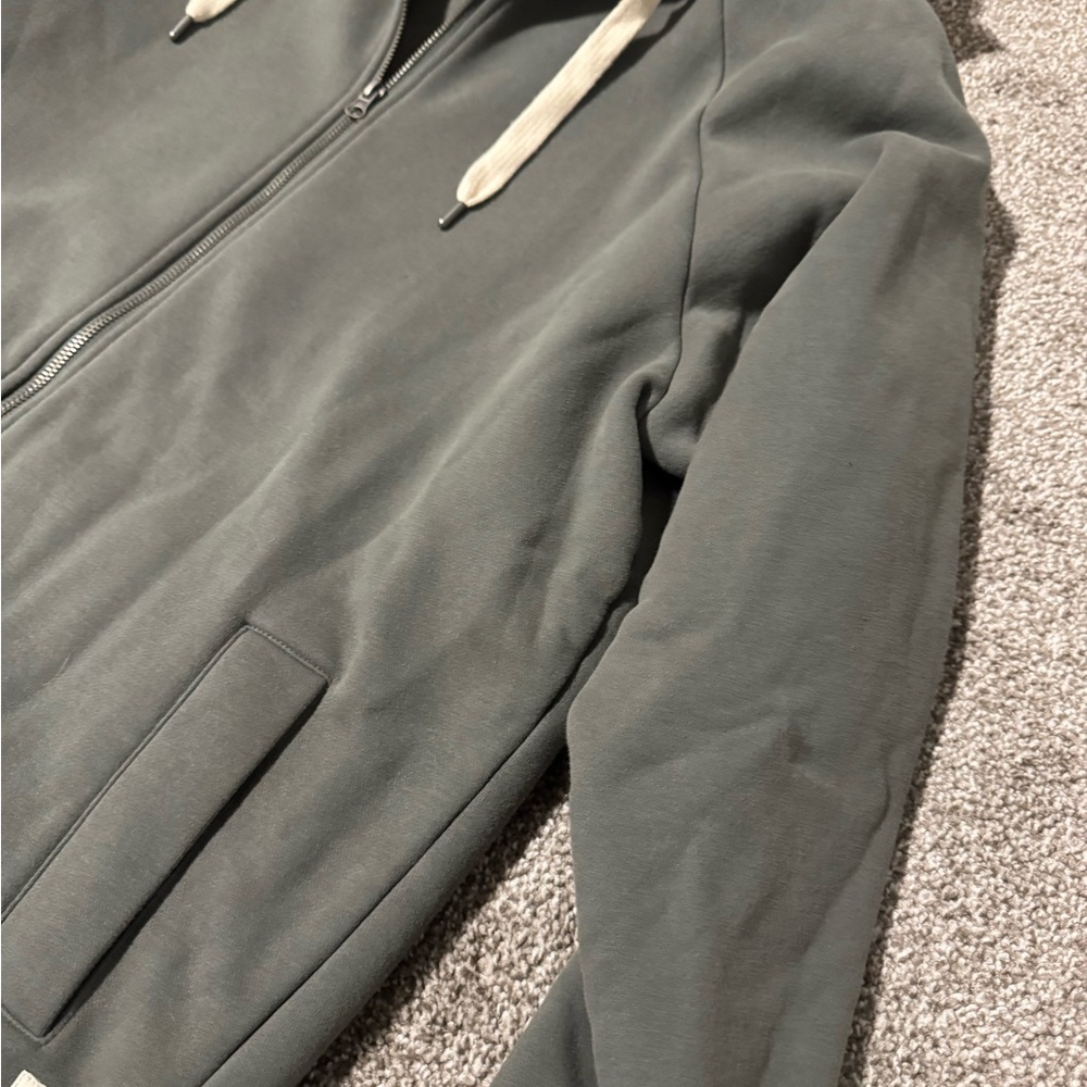 Vuori Sage Green Restore Zip-Up Hoodie - Picture 8 of 8